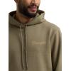 Wrangler Men’s Blue Sleeve Logo Hoodie(Burnt Olive)