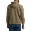 Wrangler Men’s Blue Sleeve Logo Hoodie(Burnt Olive)