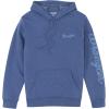 Wrangler Men’s Blue Sleeve Logo Hoodie(Dark Denim Blue)