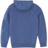 Wrangler Men’s Blue Sleeve Logo Hoodie(Dark Denim Blue)