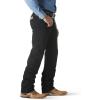 Wrangler Men’s Cowboy Cut Original Fit Active Flex Jeans(Black)