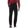 Wrangler Men’s Cowboy Cut Silver Edition Original Fit Boot Cut Jean(Black)