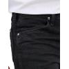 Wrangler Men’s Cowboy Cut Silver Edition Slim Fit Boot Cut Jean(Black)