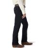 Wrangler Men’s Cowboy Cut Silver Edition Slim Fit Boot Cut Jean(Dark Denim)