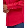 Wrangler Men’s Cowboy Cut Western Chambray Snap Long Sleeve Work Shirt(Red)
