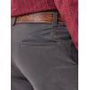 Wrangler Men’s Flat Front Casual Khaki Pants(Charcoal)