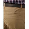 Wrangler Men’s Flat Front Casual Khaki Pants(Khaki)