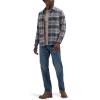 Wrangler Men’s Long Sleeve Shirt(Bering Sea)
