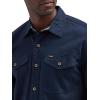 Wrangler Men’s Long Sleeve Shirt(Dark Sapphire)