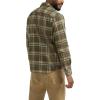 Wrangler Men’s Long Sleeve Shirt(Thyme Plaid (Flannel))