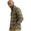 Wrangler Men’s Long Sleeve Shirt(Thyme Plaid (Flannel))