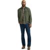 Wrangler Men’s Long Sleeve Shirt(Thyme (Twill))