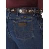 Wrangler Men’s Premium Performance Advanced Comfort Cowboy Cut Stone Bleach Jean(Mid Stone)