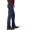 Wrangler Men’s Premium Performance Advanced Comfort Cowboy Cut Stone Bleach Jean(Mid Stone)