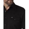 Wrangler Men’s Premium Performance Advanced Comfort Workshirt(Solid Black)