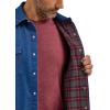 Wrangler Men’s Rawhide Flannel Lined Workshirt(Denim)