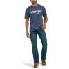 Wrangler Men’s Retro Slim Fit Boot Cut Jean(River Wash)