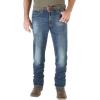 Wrangler Mens Retro Slim Fit Straight Leg Jean(Denim)
