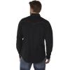 Wrangler Men’s Retro Two Pocket Long Sleeve Snap Shirt Discontinued(Black)