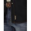 Wrangler Men’s Retro Two Pocket Long Sleeve Snap Shirt Discontinued(Black)