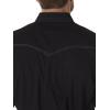 Wrangler Men’s Retro Two Pocket Long Sleeve Snap Shirt Discontinued(Black)
