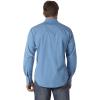 Wrangler Men’s Retro Two Pocket Long Sleeve Snap Shirt Discontinued(Blue)