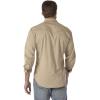 Wrangler Men’s Retro Two Pocket Long Sleeve Snap Shirt Discontinued(Solid Tan)