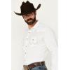 Wrangler Men’s Retro Two Pocket Long Sleeve Snap Shirt Discontinued(White)