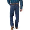 Wrangler Men’s Rigid Cowboy Cut Relaxed Jean Rigid Indigo(Stonewashed)
