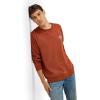 Wrangler Men’s Small Logo Crew Sweatshirt(Smoked Paprika)