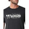 Wrangler Men’s Western Crew Neck Short Sleeve Tee Shirt(Western Wrangler)