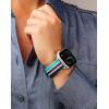 Wrangler® Mulit-Striped Silicone Band for Apple Watch®, Fits all Apple Watch® Series and Sizes(Painted Sky)