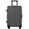 Wrangler Quest Luggage Set, Winter Sky, 2 Piece Set (28″/20″)(Granite Gray)