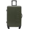 Wrangler Quest Luggage Set, Winter Sky, 2 Piece Set (28″/20″)(Olive Green)