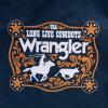 Wrangler Rope Buckle Logo TEE Navy M(Navy)
