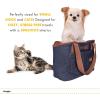 Wrangler Rope Denim Small Pet Carrier Tote Bag – Stylish & Durable Dog Purse for Cats & Dogs – Machine Washable Dog Carriers for Small Pets with 3 Pockets for Dog Accessories