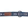 Wrangler Southwest Overlay Blue Dog Leash Southwest M-XL(M-XL)