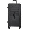 Wrangler Trunk Spinner Suitcase Set, Poseidon Blue, 3 Luggage Set(Black)