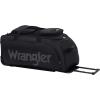 Wrangler Wesley Rolling Duffel Bag(Black)