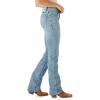 Wrangler Willow Mid Rise Performance Waist Boot Cut Ultimate Riding Jean, Light Wash, 00-34