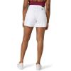 Wrangler Women’s 4″ Fray Jean Short(Bright White)