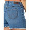 Wrangler Women’s 4″ Fray Jean Short(Rocky)
