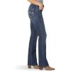 Wrangler Women’s Aura Instantly Slimming Mid Rise Boot Cut Jean(Helen)