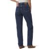Wrangler Women’s Blues Relaxed Fit High Rise Heavyweight Jean(Antique Indigo)