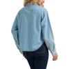 Wrangler Women’s Boxy Denim Shirt(Misty)