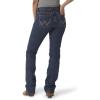 Wrangler Women’s Cash Mid Rise Vented Hem Ultimate Riding Jean(American Spirit)