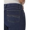 Wrangler Women’s Cash Mid Rise Vented Hem Ultimate Riding Jean(Casted Blue Indigo)
