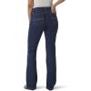 Wrangler Women’s Cash Mid Rise Vented Hem Ultimate Riding Jean(Casted Blue Indigo)