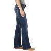 Wrangler Women’s Cash Mid Rise Vented Hem Ultimate Riding Jean(Dark Wash)