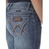 Wrangler Women’s Cash Mid Rise Vented Hem Ultimate Riding Jean(Deadwood)
